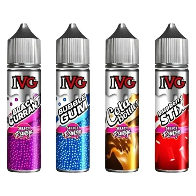 IVG Select Range 50ml Shortfill - Vape wholesale supplies